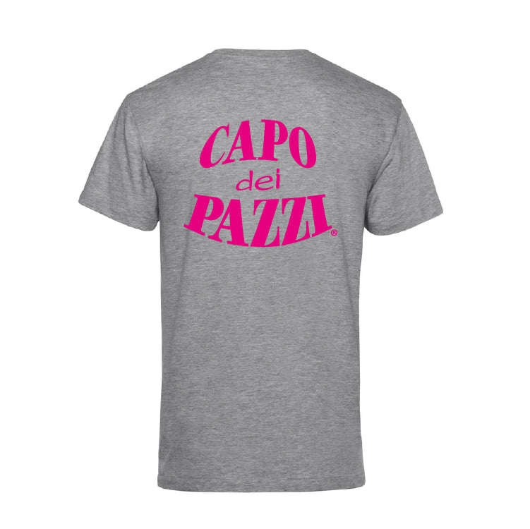T-Shirt grigia original Pedro fluo