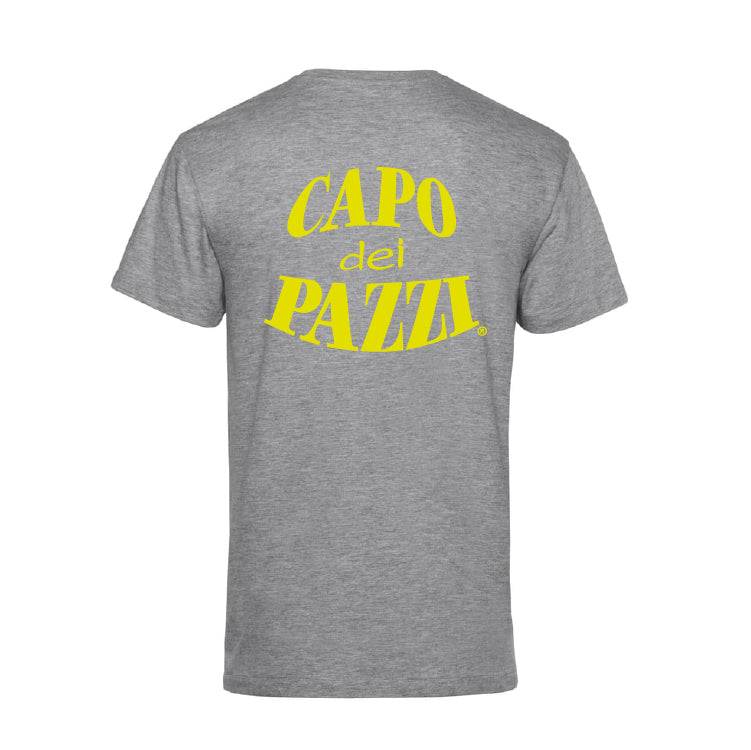 T-Shirt grigia original Pedro fluo