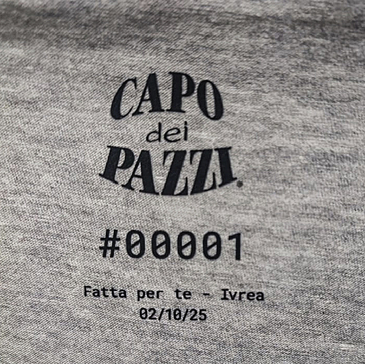 T-Shirt bianca original Pedro fluo