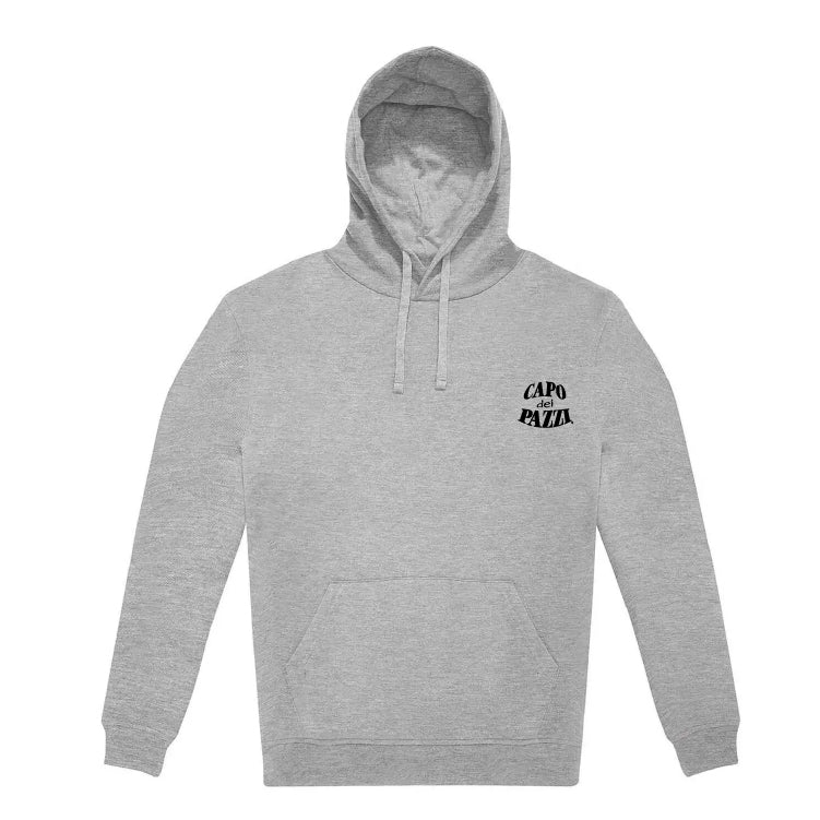 Felpa cappuccio grigia