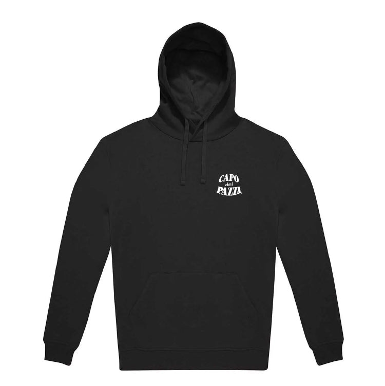 Felpa cappuccio nera