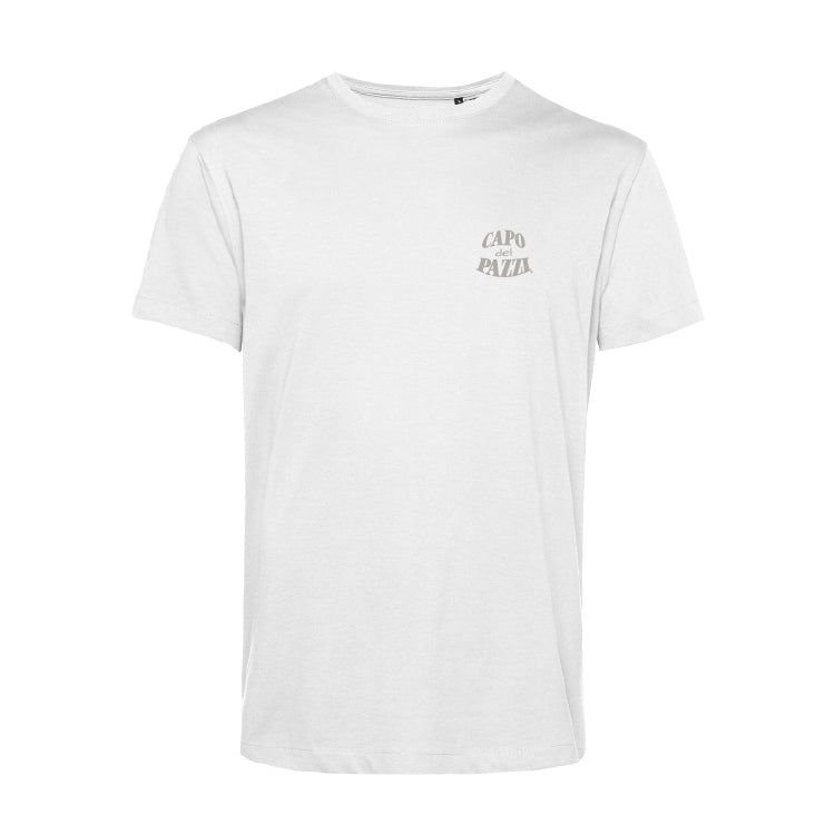 T-Shirt bianca Logo F/R