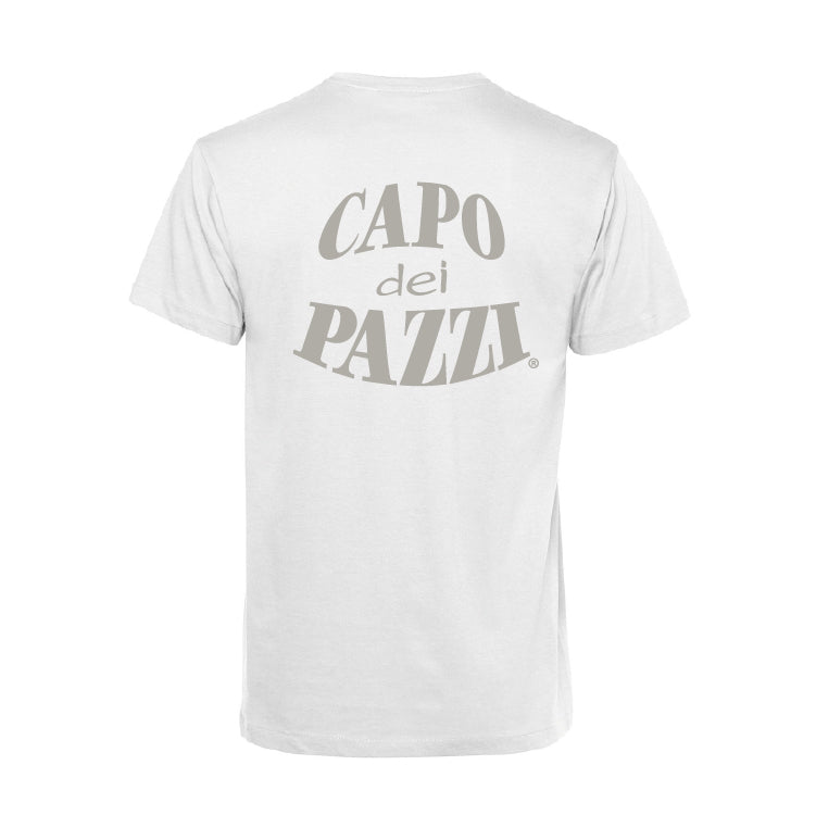 T-Shirt bianca Logo F/R