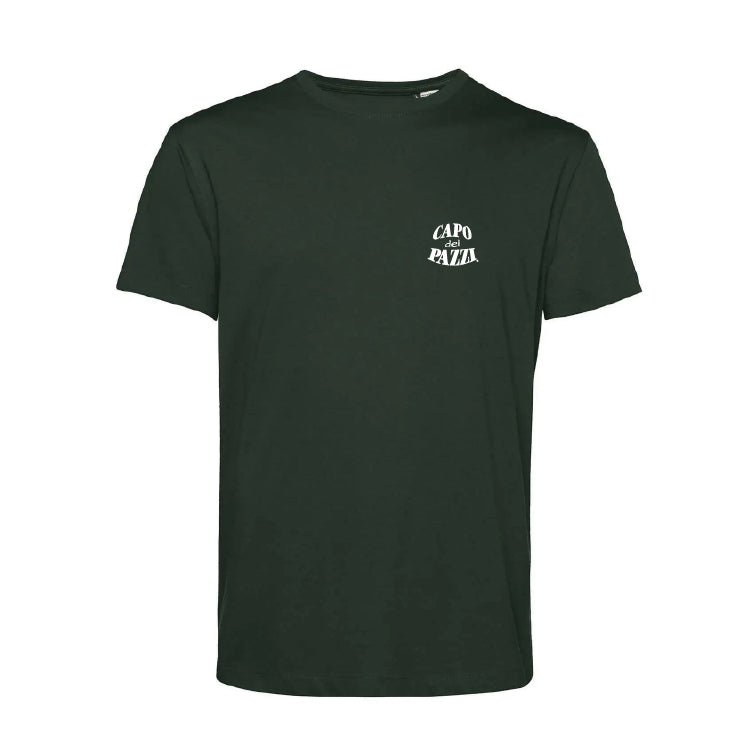 T-Shirt verde Logo F/R