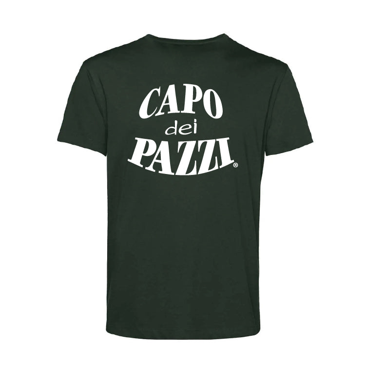 T-Shirt verde Logo F/R