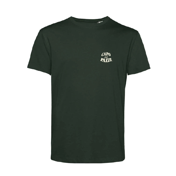 T-Shirt verde Logo F/R