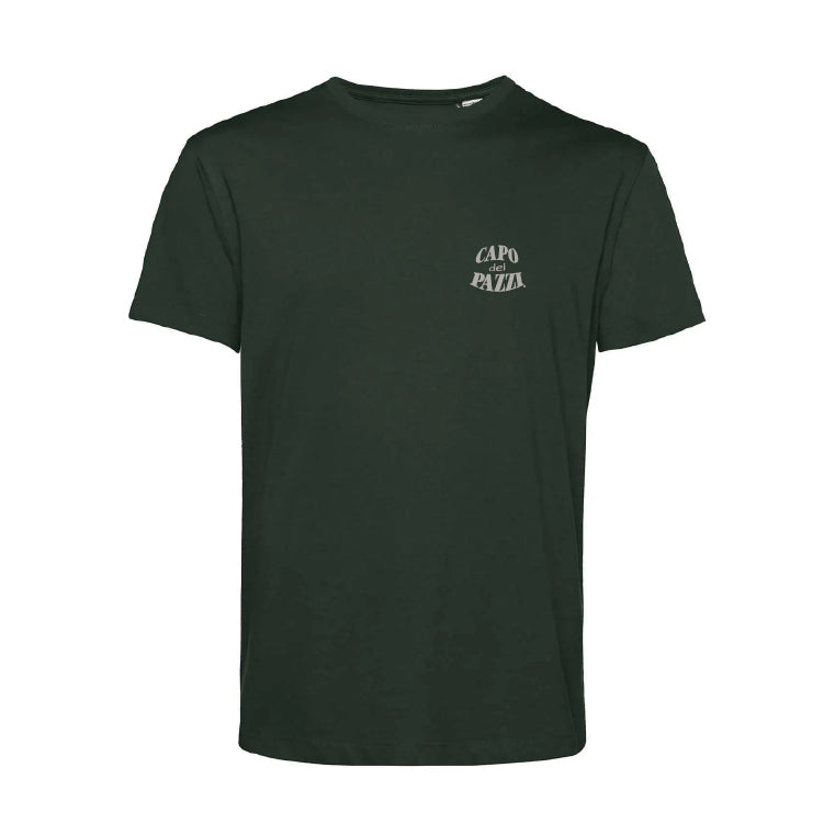 T-Shirt verde Logo F/R