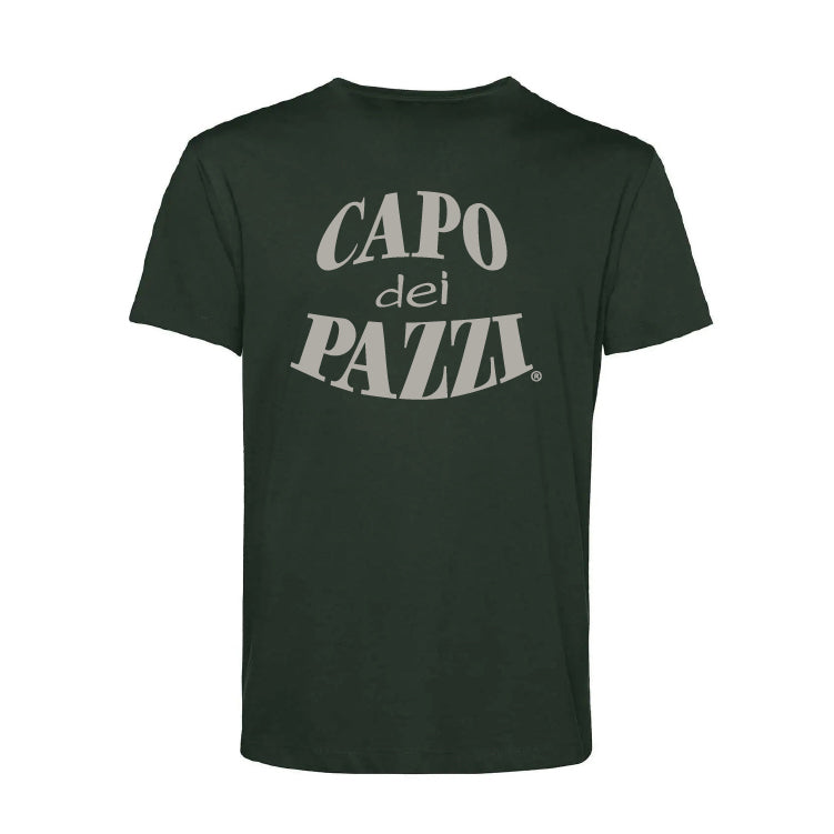 T-Shirt verde Logo F/R