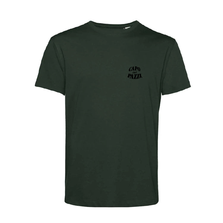 T-Shirt verde Logo F/R