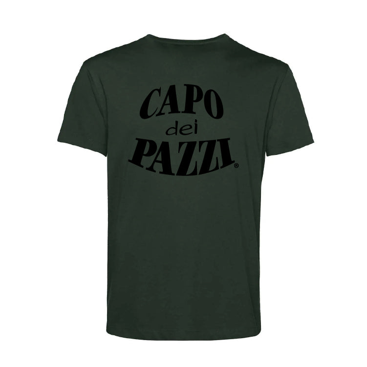 T-Shirt verde Logo F/R