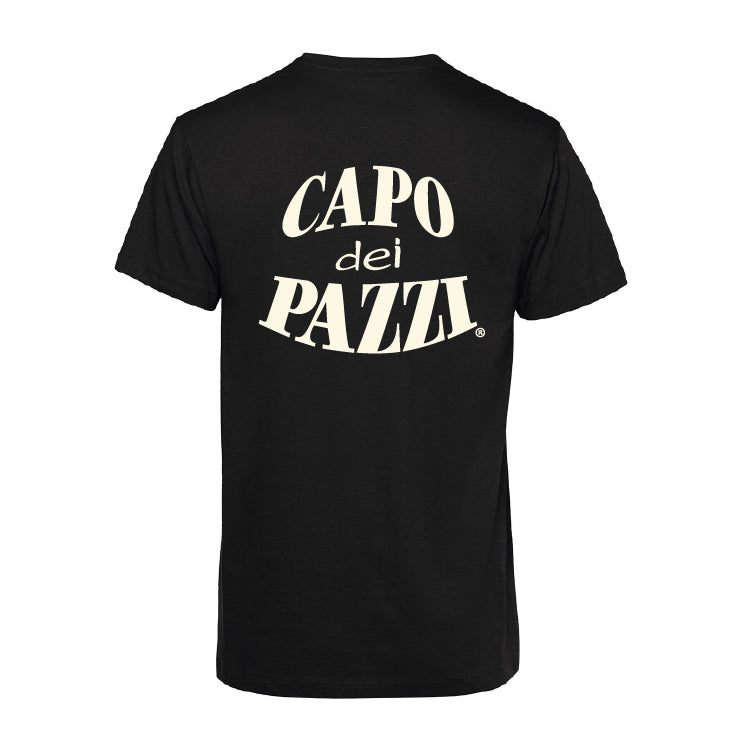 T-Shirt nera Logo F/R