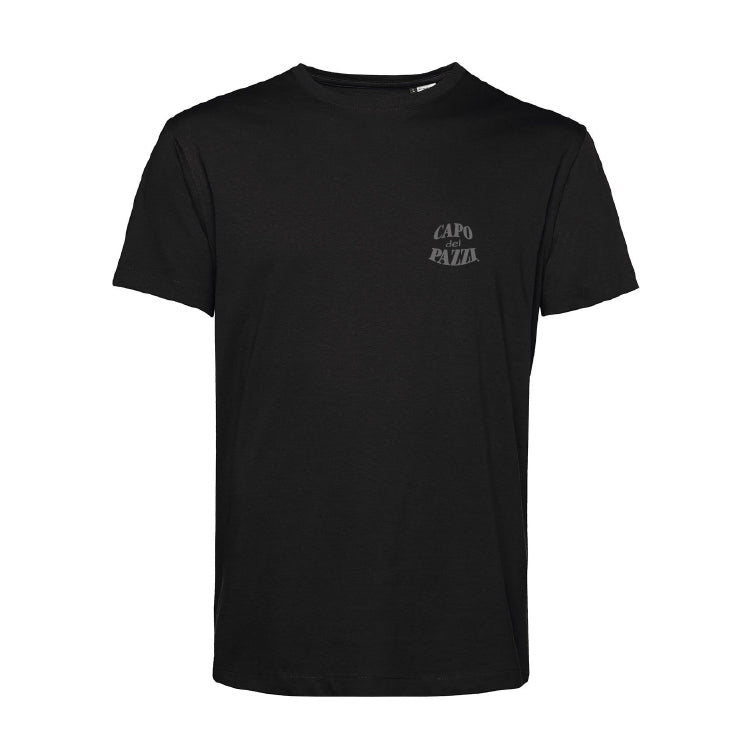 T-Shirt nera Logo F/R