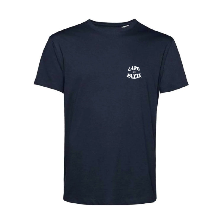 T-Shirt blu Logo F/R