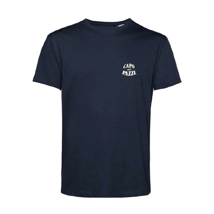 T-Shirt blu Logo F/R