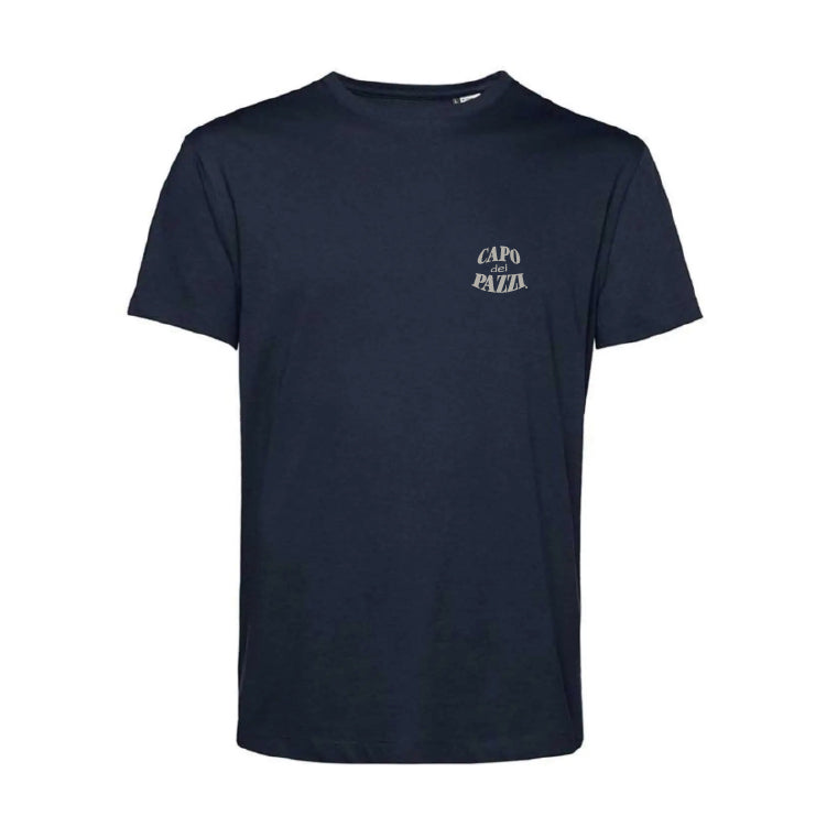 T-Shirt blu Logo F/R