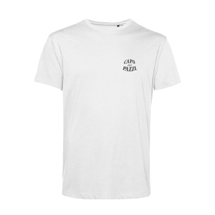 T-Shirt bianca Logo F/R