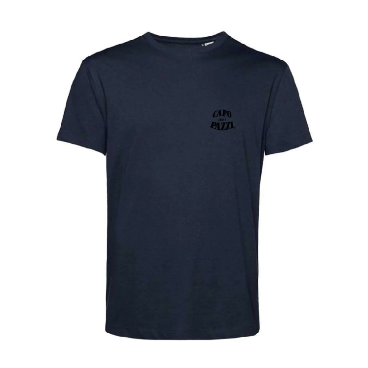 T-Shirt blu Logo F/R