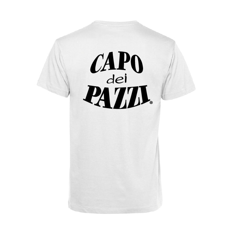 T-Shirt bianca Logo F/R